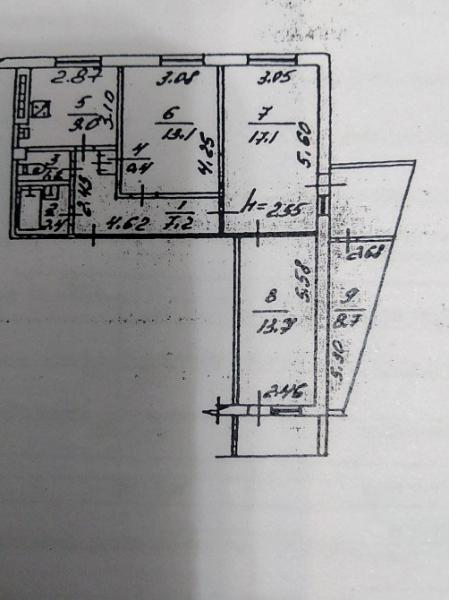 Продается Квартира, Словацкая 51, район Куйбышевский, г. Донецк, Донецкая Народная Республика, Россия